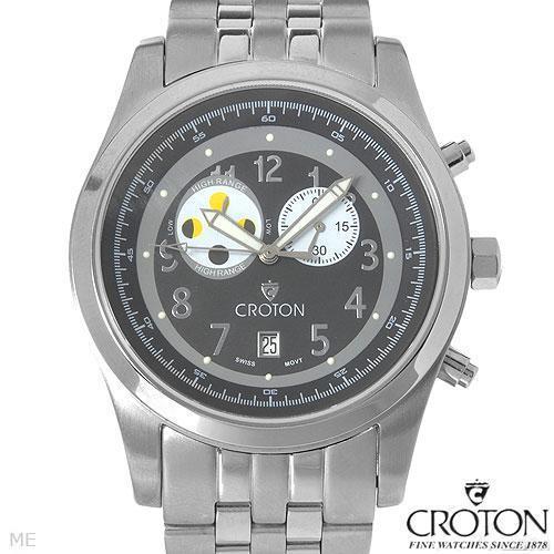 Croton CR307945SSBK Gentlemen`s Date Watch