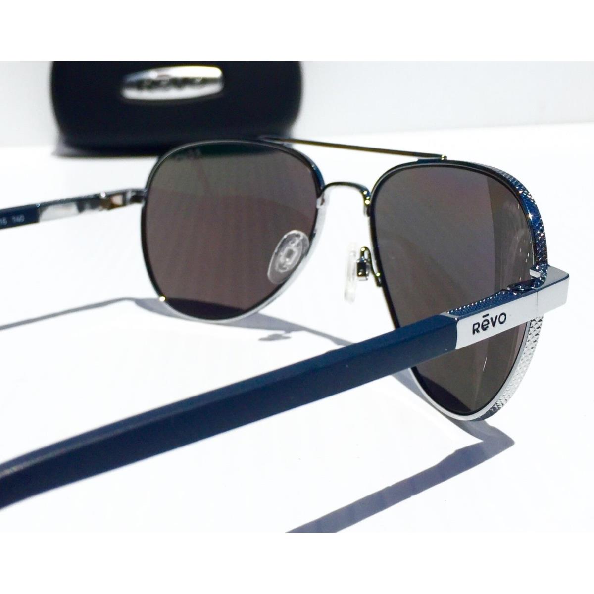 Revo sunglasses Raconteur - Chrome Frame, Graphite Grey Polarized Lens