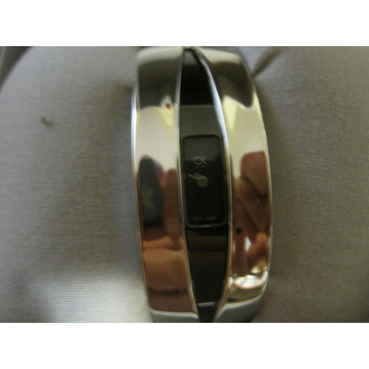 Hbx108 Ladys Stainless Steel Calvin Klein Bangle Bracelet Watch