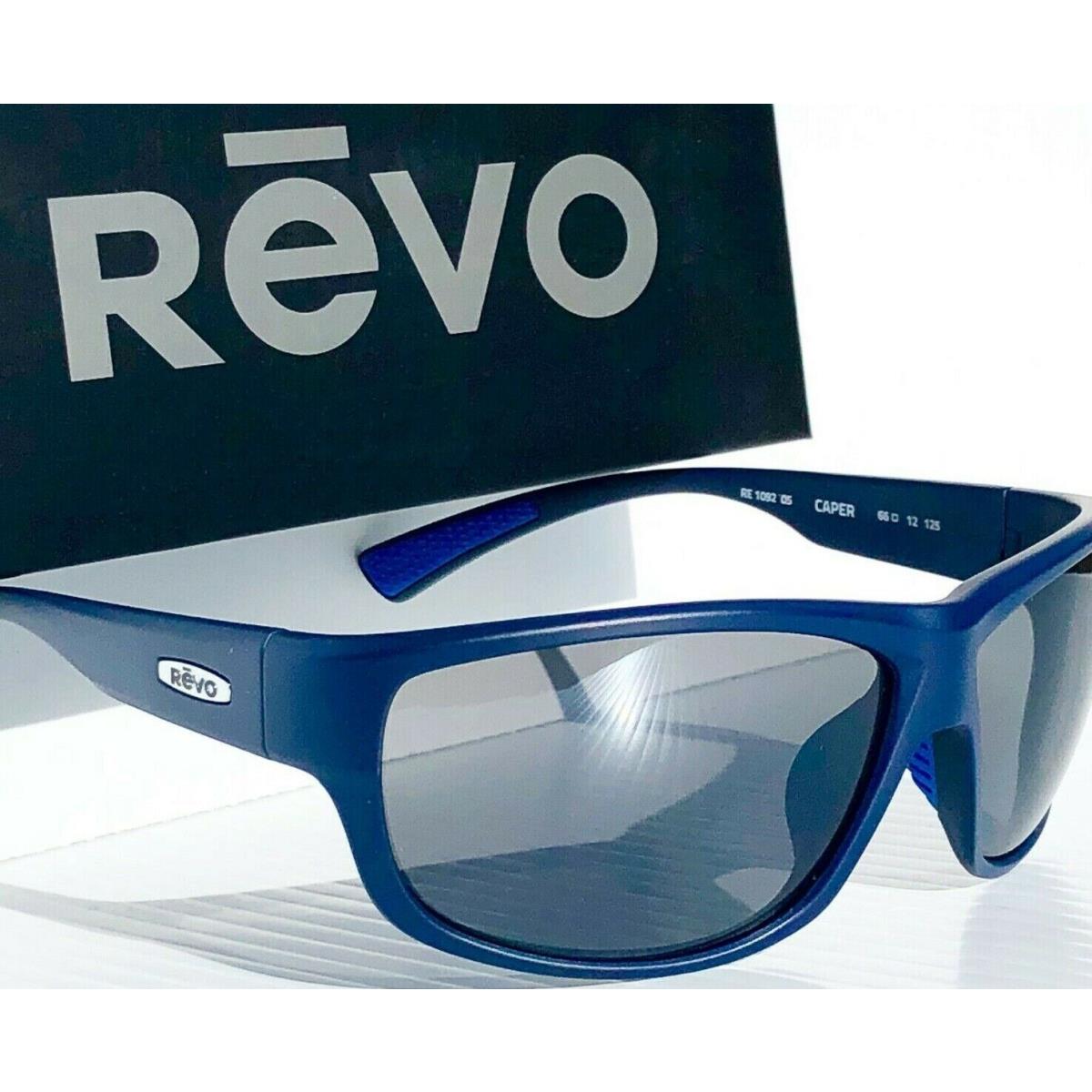 Revo sunglasses Caper - Blue Frame, Gray Lens