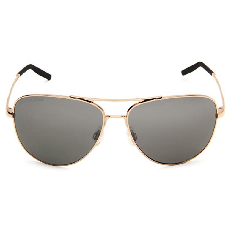 Revo sunglasses Windspeed - Polished Gold Frame, Graphite Polarized Lens