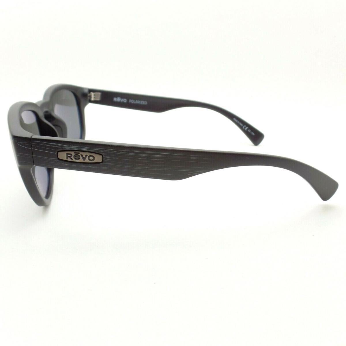Revo sunglasses  - Matte Black Scratch Frame, Graphite Lens