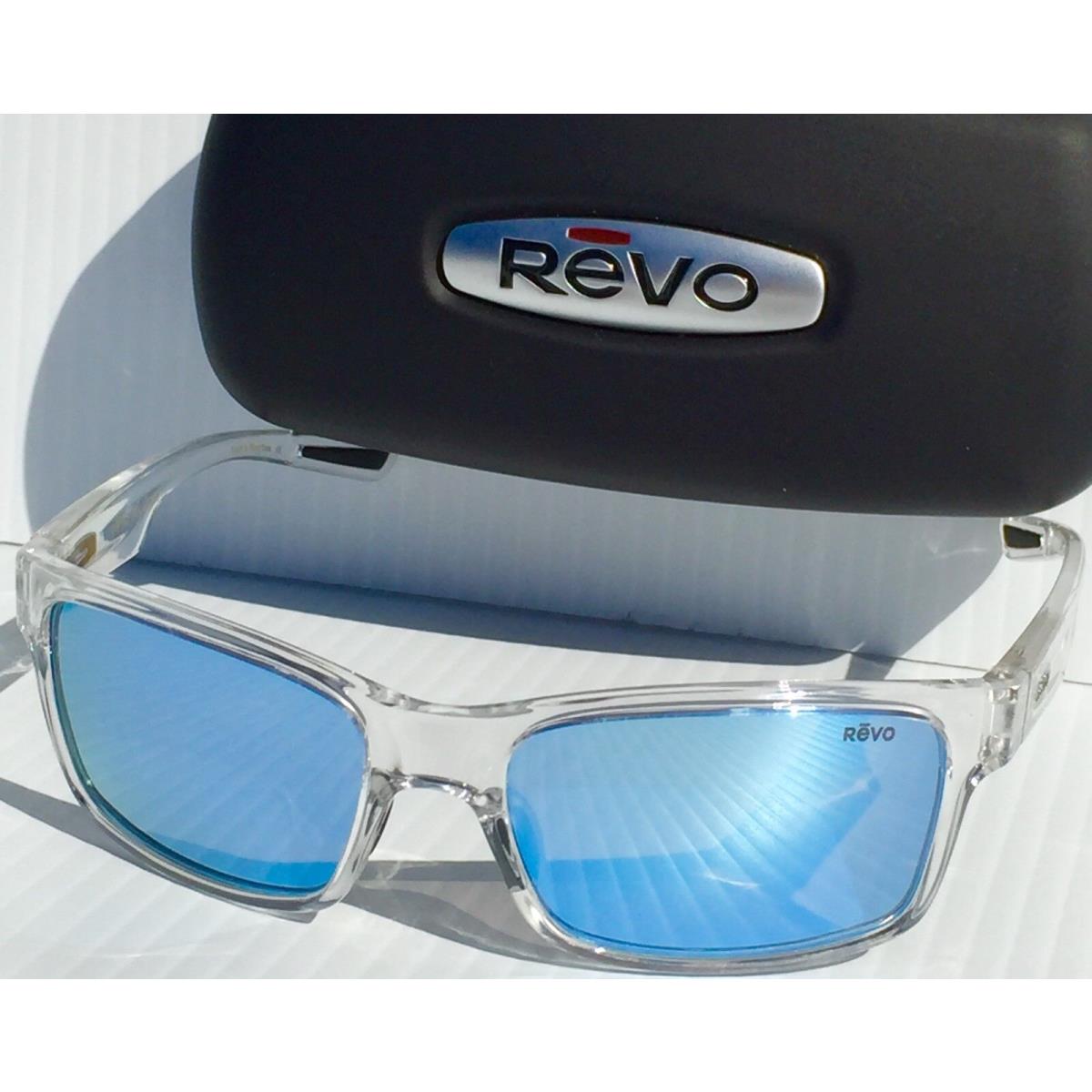 Revo sunglasses Crawler - Clear Frame, Blue Lens