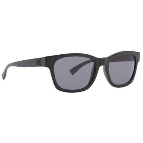 Von Zipper Approach Sunglasses - Black Satin / Vintage Grey Polarized