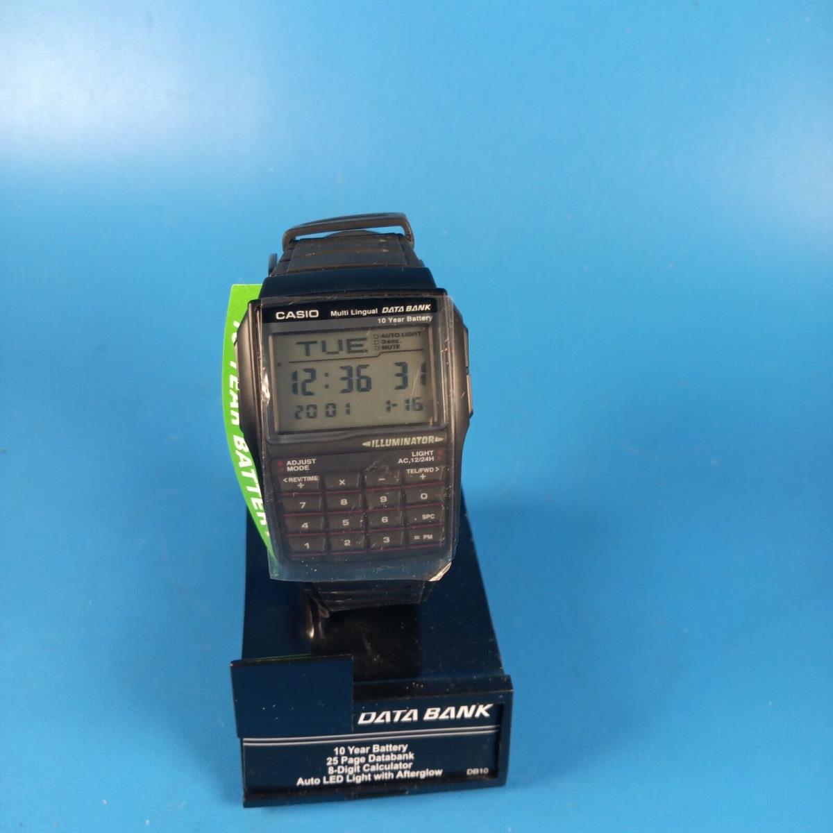 Casio DBC32-1A Men Databank Sport Digital Watch DBC-32-1A 10 Year Battery