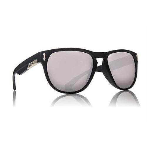 Dragon Alliance Marquis Sunglasses Matte Black Frame Silver Ion Mirrorred Lenses - Frame: Black, Lens: Silver