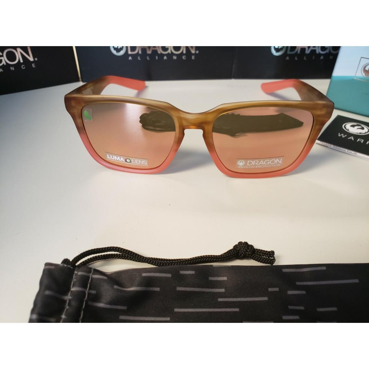 Dragon Baile LL MI Ion Sunset Horn/rose Gold Ion Sunglasses 2020