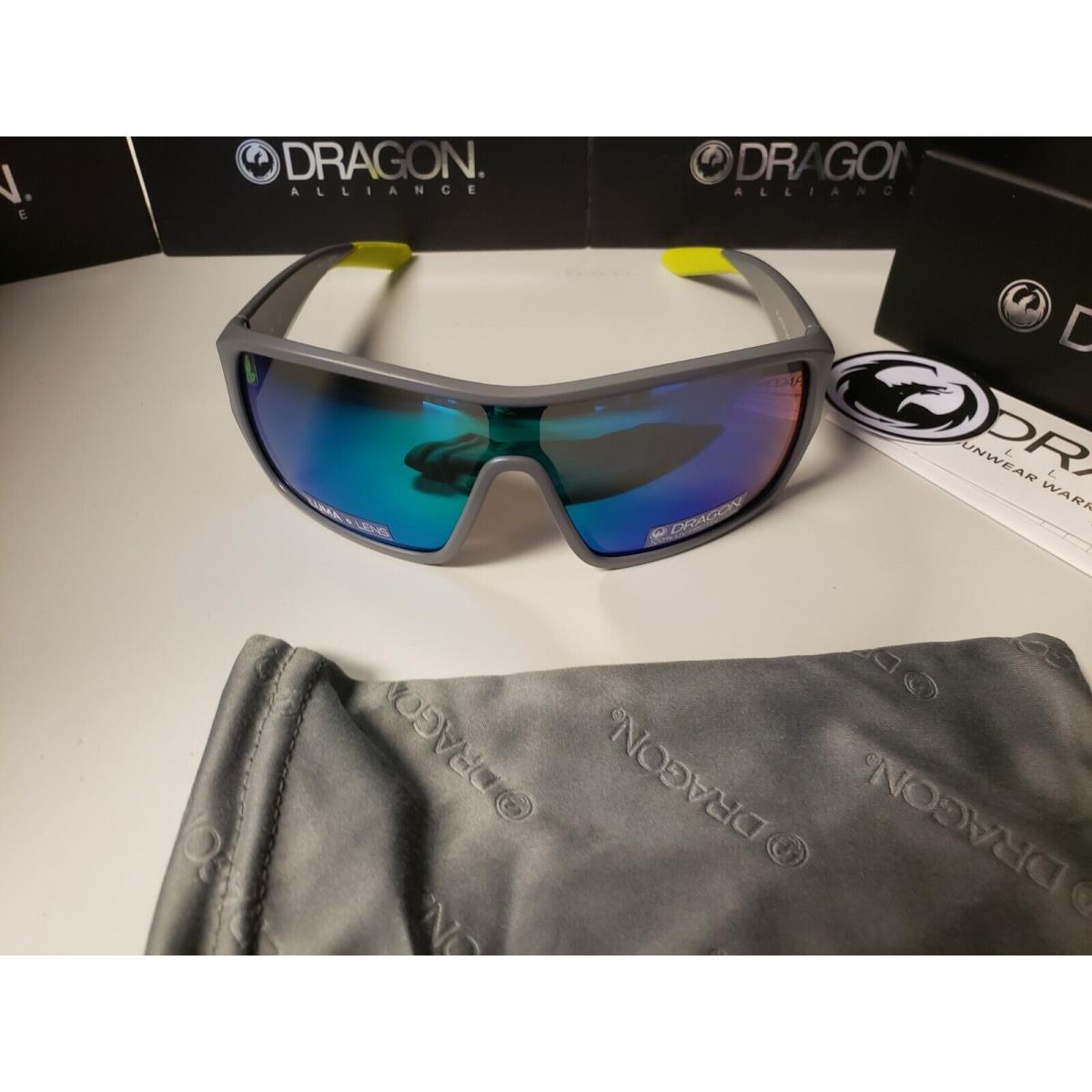 Dragon Flash LL Ion Matte Grey/green Ion Sunglasses 2020