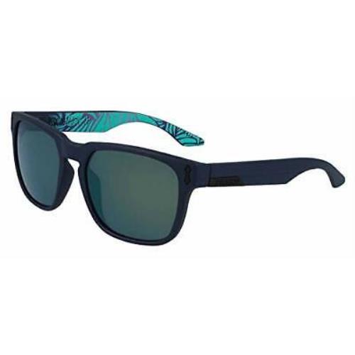 Dragon DR 513 SI LL Monarch Ion 418 Matte Navy Sunglasses with Petrol Lenses