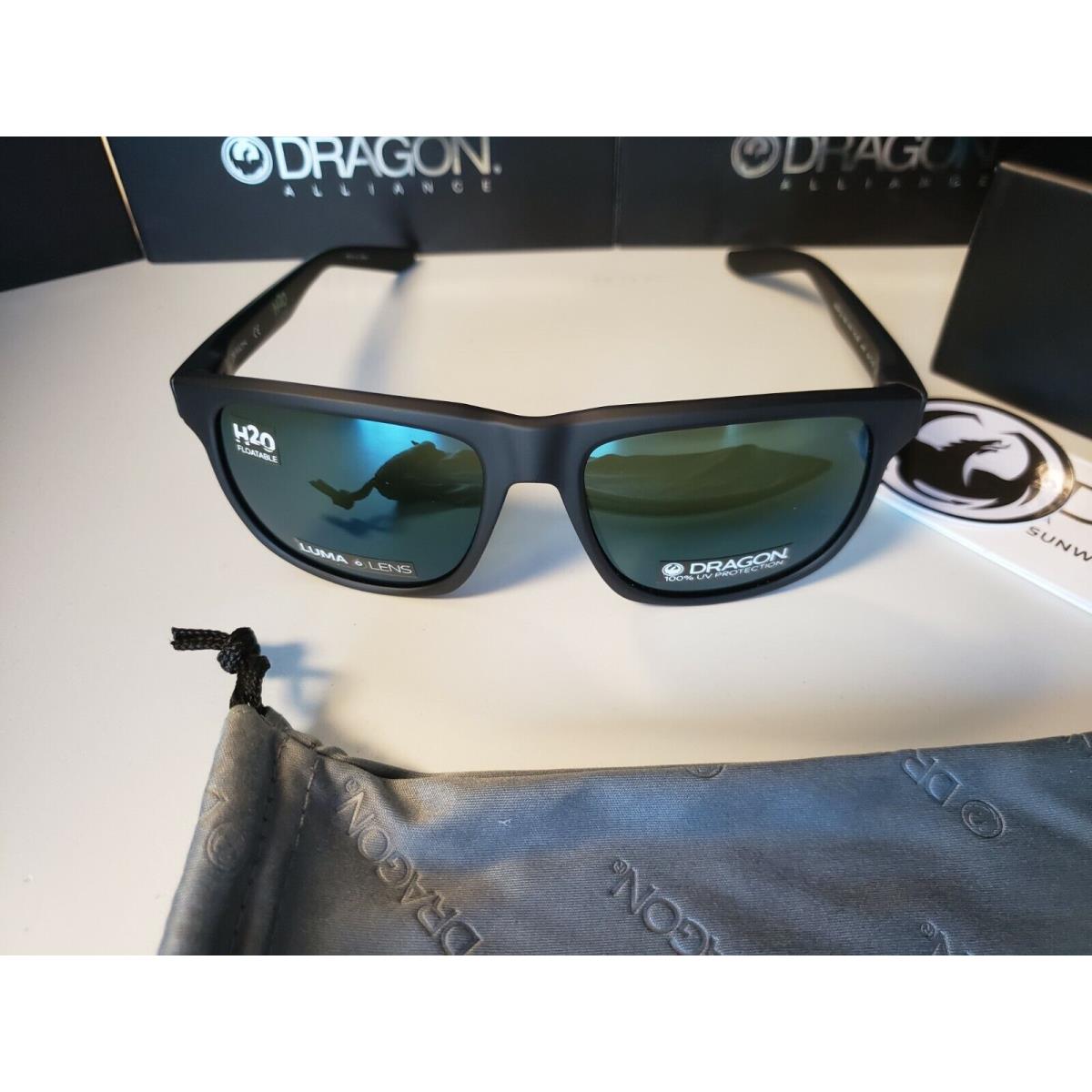 Dragon Sesh H2O Matte Black/petrol Ion Floating Sunglasses 2020