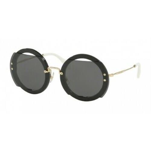 Miu 06SS Core Collection Sunglasses 1AB1A1 Black
