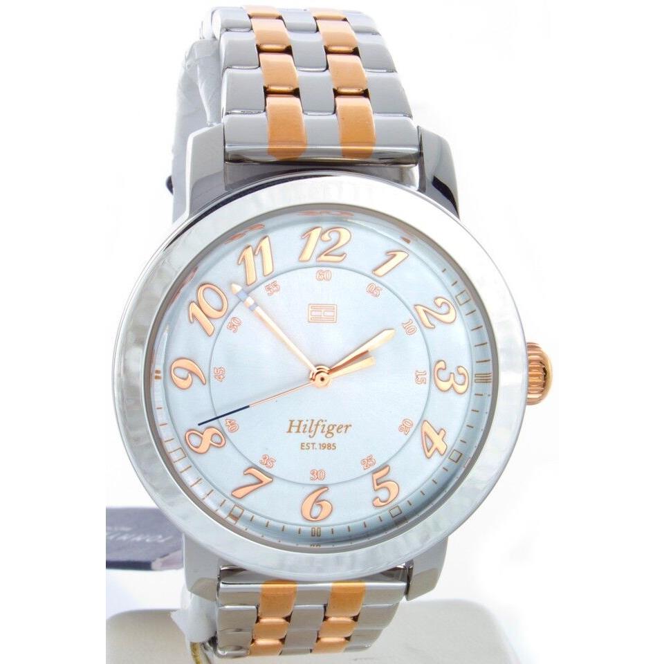 Tommy Hilfiger Women`s 1781217 Classic Analog Enamel Bezel Watch