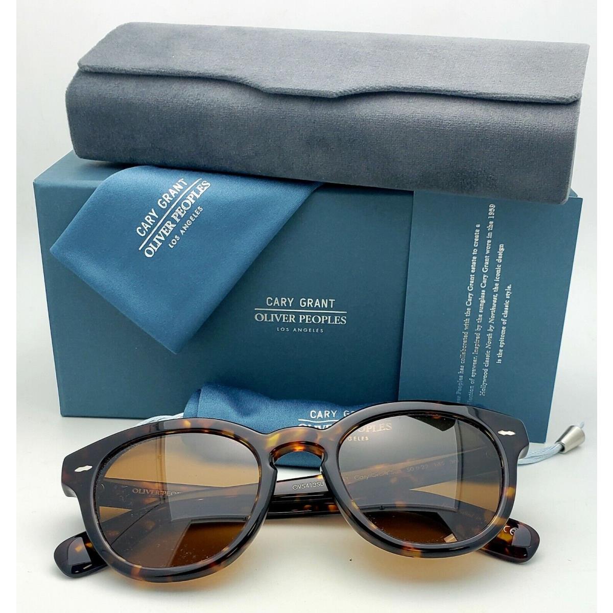 Cary Grant Sun Oliver Peoples Sunglasses OV 5413SU 165453 Tortoise Frames