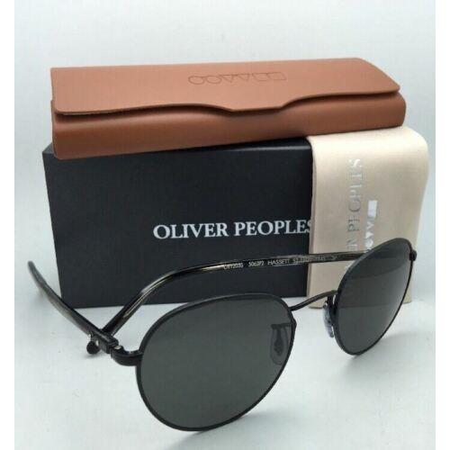 Oliver Peoples sunglasses  - Matte Black / Grey Tortoise Frame, Midnight Express Polarized ( Grey ) Lens