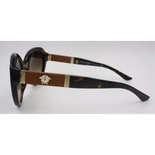 Versace sunglasses  - Brrown tortoise Frame, Havana Lens 1