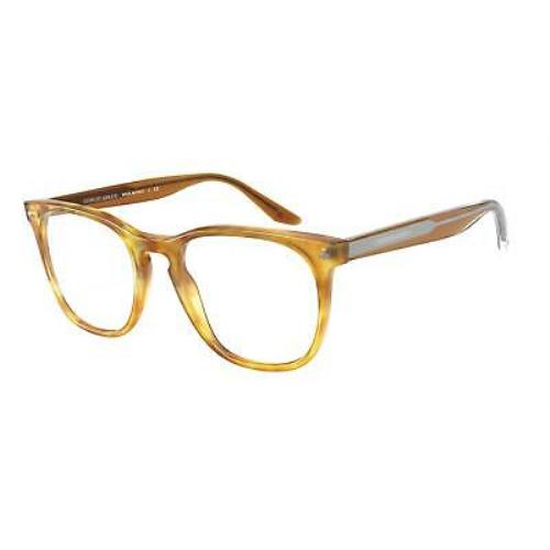 Giorgio Armani 7185 Eyeglasses 5761 Havana | 679420530543 - Giorgio ...