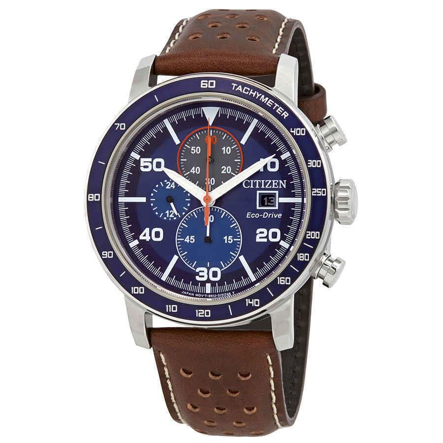 Citizen Brycen Eco-drive Chronograph Men`s Watch CA0648-09L