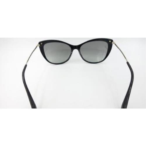 Versace sunglasses Cat Eye - Polished black Frame, Gray Lens 1