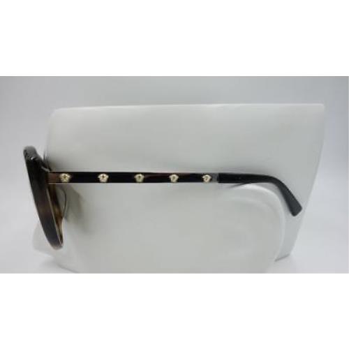 Versace sunglasses Cat Eye - Dark havana Frame, Light gold Lens 0