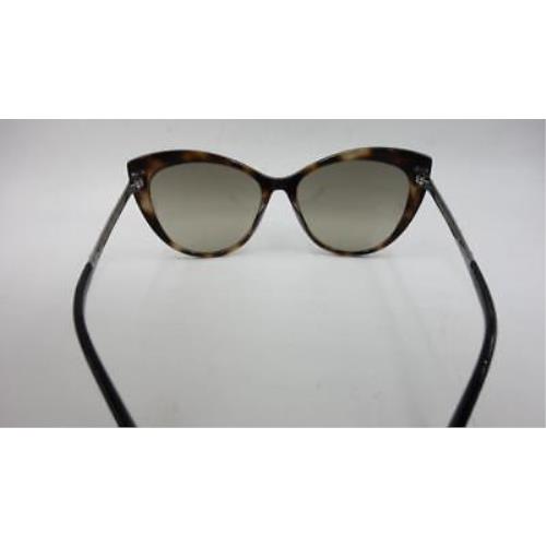 Versace sunglasses Cat Eye - Dark havana Frame, Light gold Lens 1