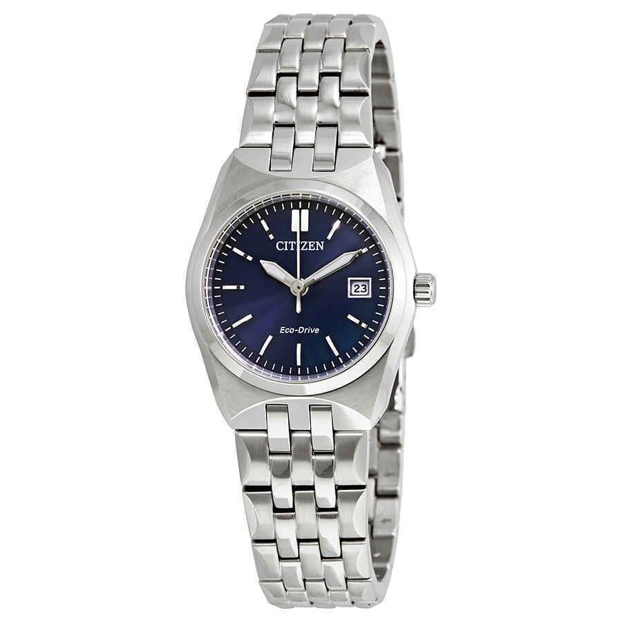 Citizen Ladies Corso Eco-drive Blue Dial Ladies Watch EW2290-54L