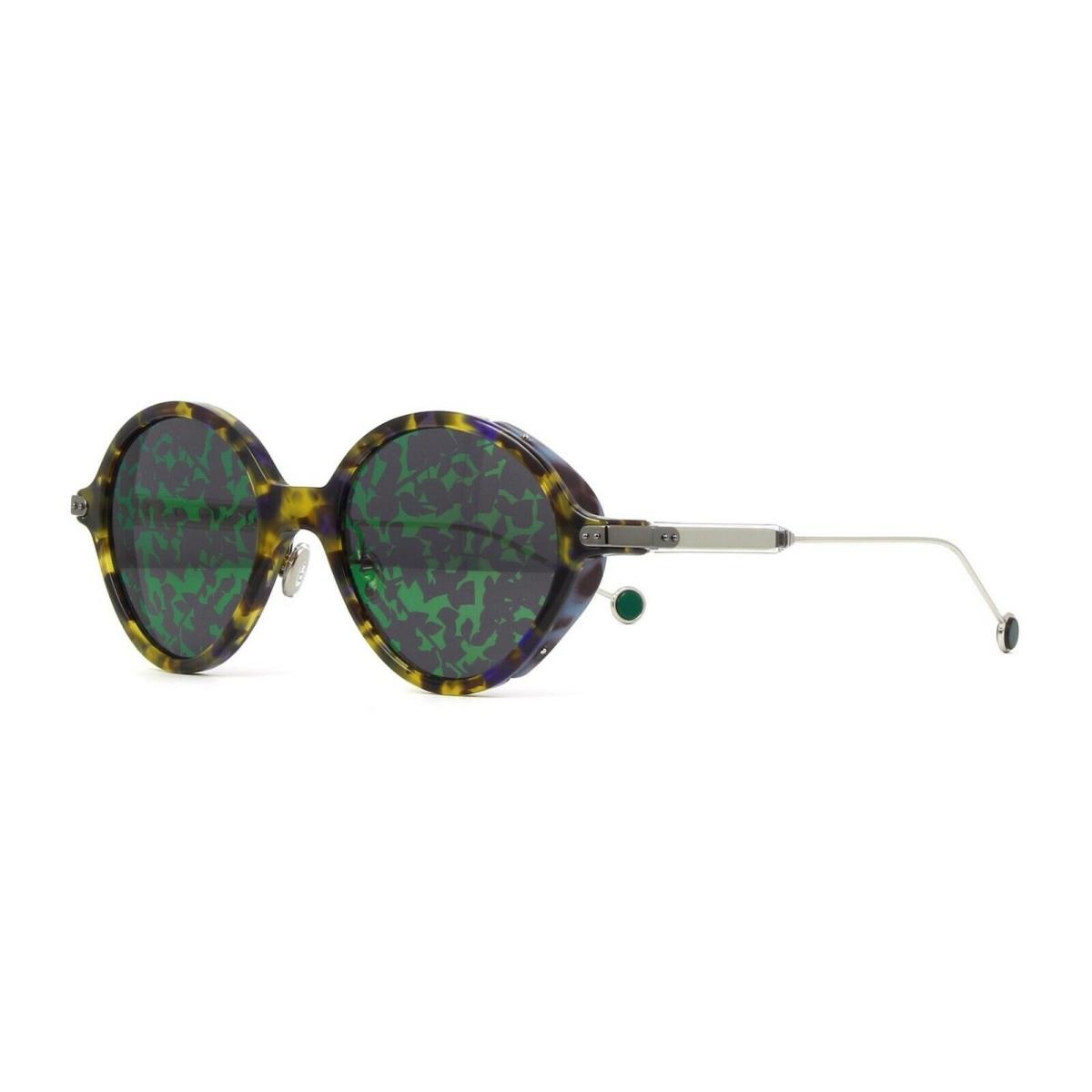 Christian Dior Umbrage Blonde Havana/green Mirror 0X8/TW Sunglasses - Frame: Blue, Lens: Green