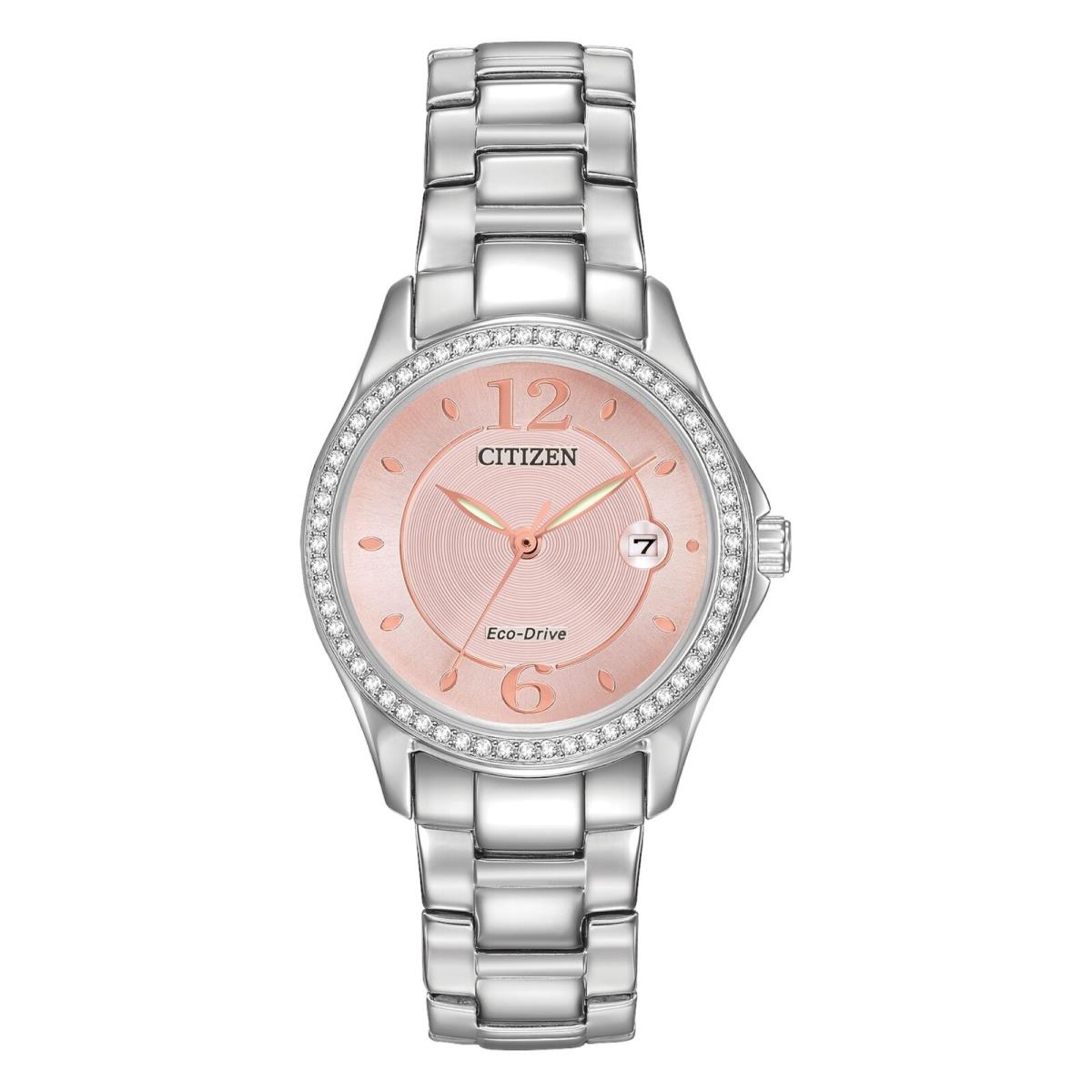 Citizen Silhouette Crystal FE1140-86X Women`s Stainless Steel Watch