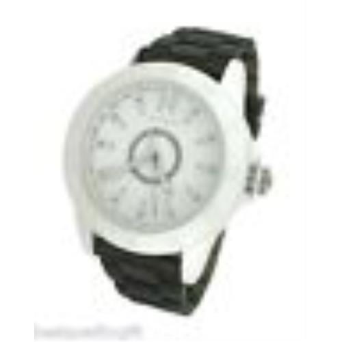 Tommy Hilfiger Black Transluscent Silicon Band+white Dial Watch 1781101