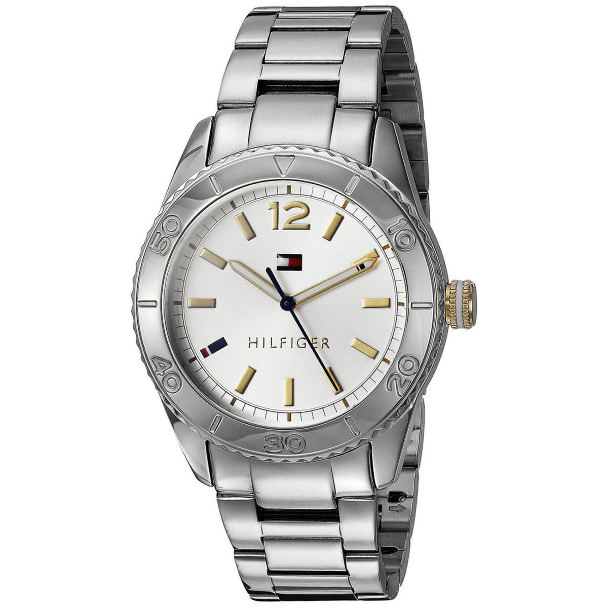 Tommy Hilfiger 2770007 Silver Dial Stainless Steel Women`s Watch