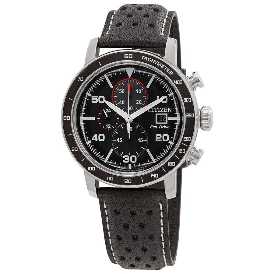 Citizen Brycen Chronograph Black Dial Men`s CA0649-14E