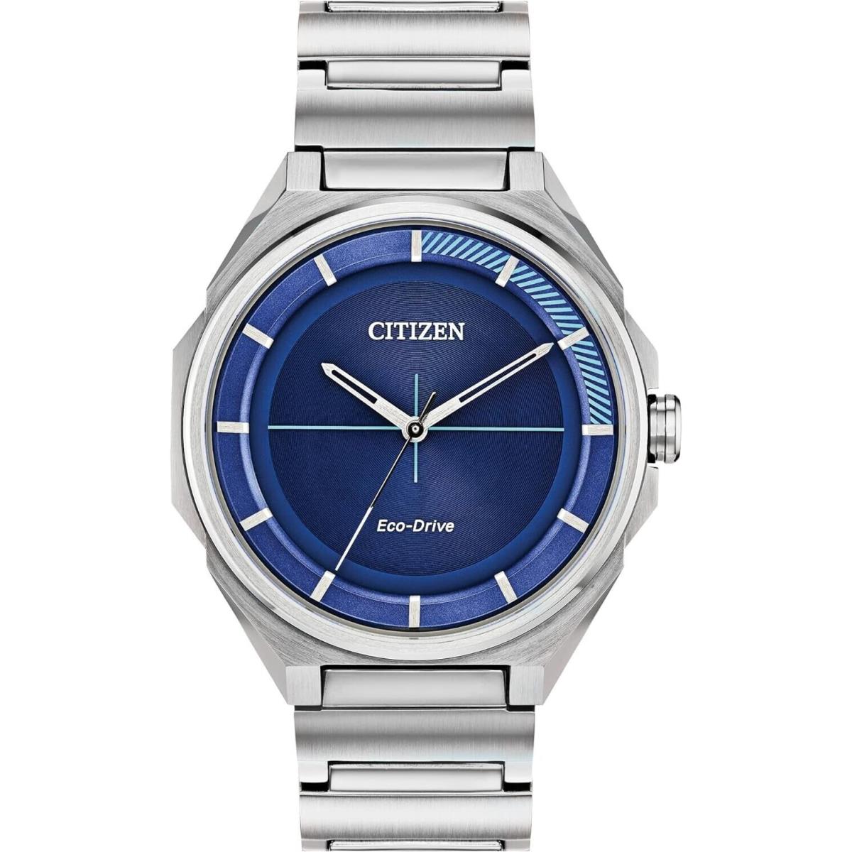 Citizen Eco-drive Men`s Silvere Bracelet BJ6530-54L