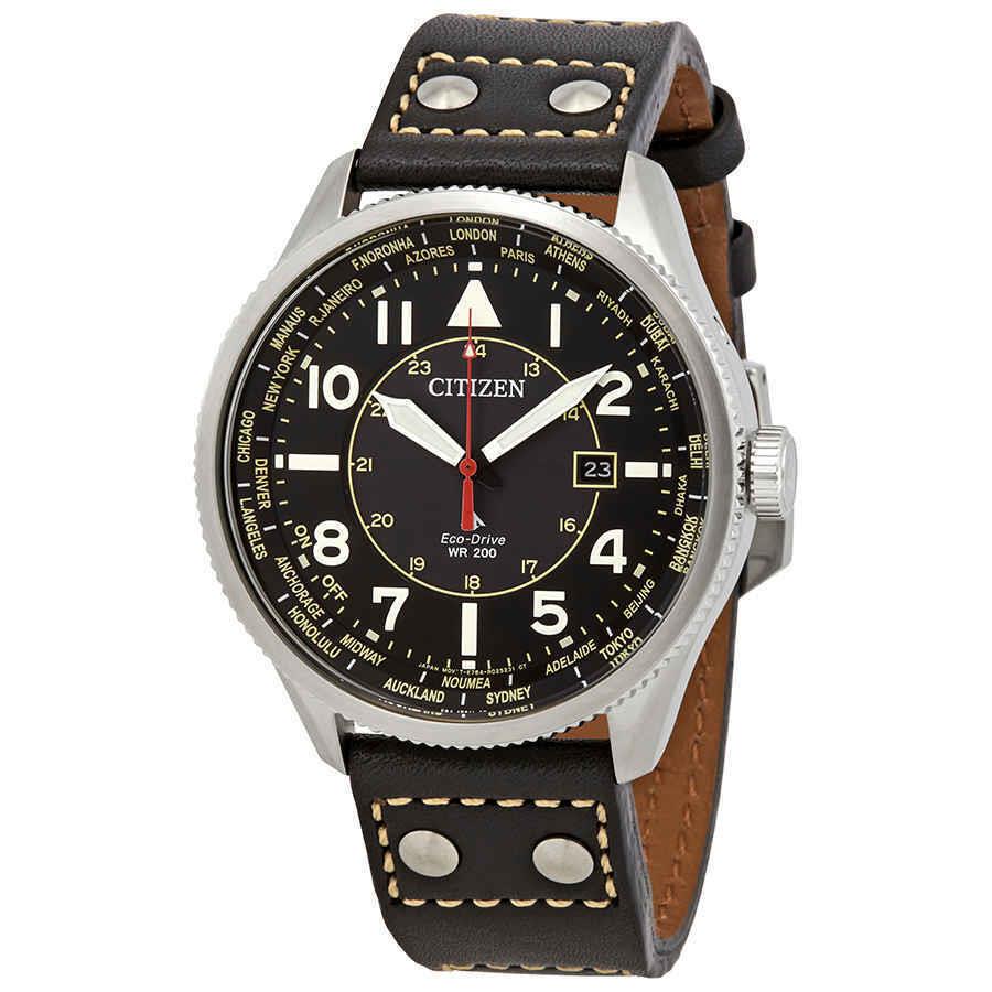 Citizen Promaster Nighthawk Perpetual World Time Men`s Watch BX1010-02E