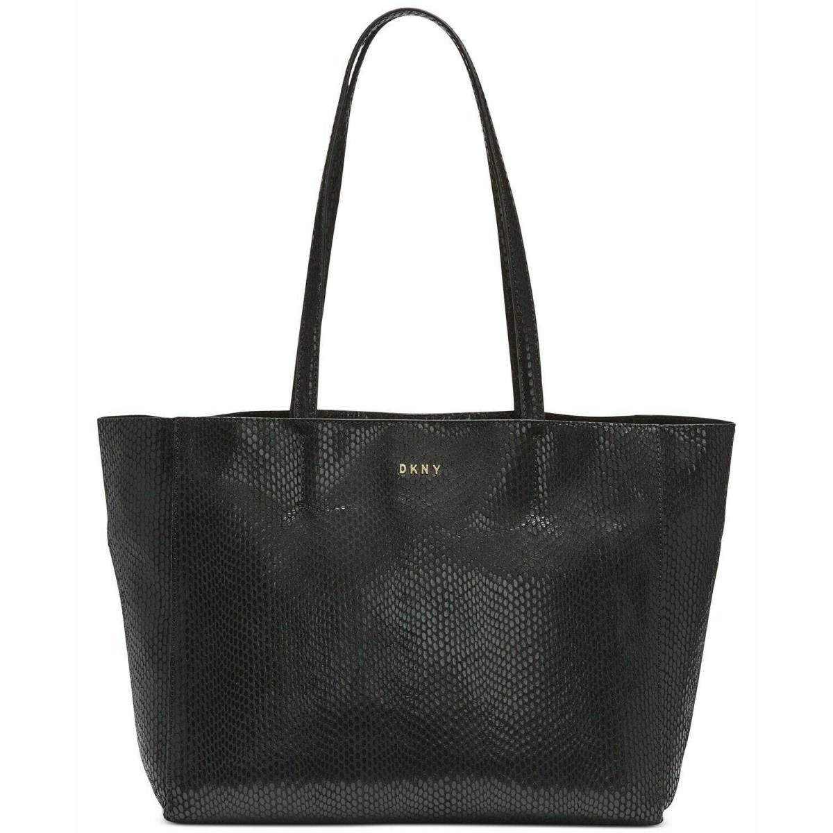 Dkny Sally Leather Black East-west East-west Tote Shoulder Bag