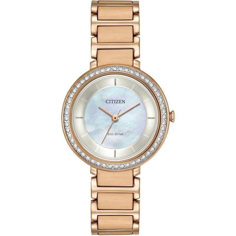 Citizen Silhouette Crystal EM0483-54D Ladies 30mm Watch