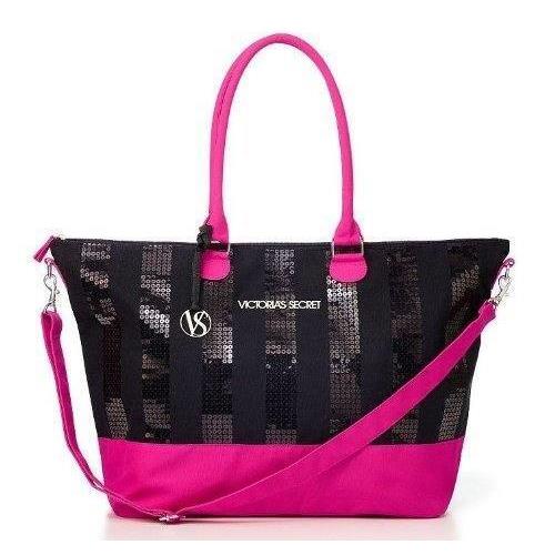 Victorias Secret Sequins 2013 Black Friday Weekender Duffle Bag Tote