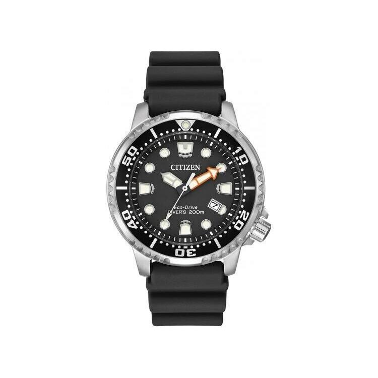 Citizen Promaster Diver BN0150-28E Eco-drive Black Dial Mens Watch - Dial: Black, Band: Black, Bezel: Black