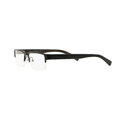 Armani Exchange eyeglasses  - Black/Demo Lens , Matte Black Frame 1