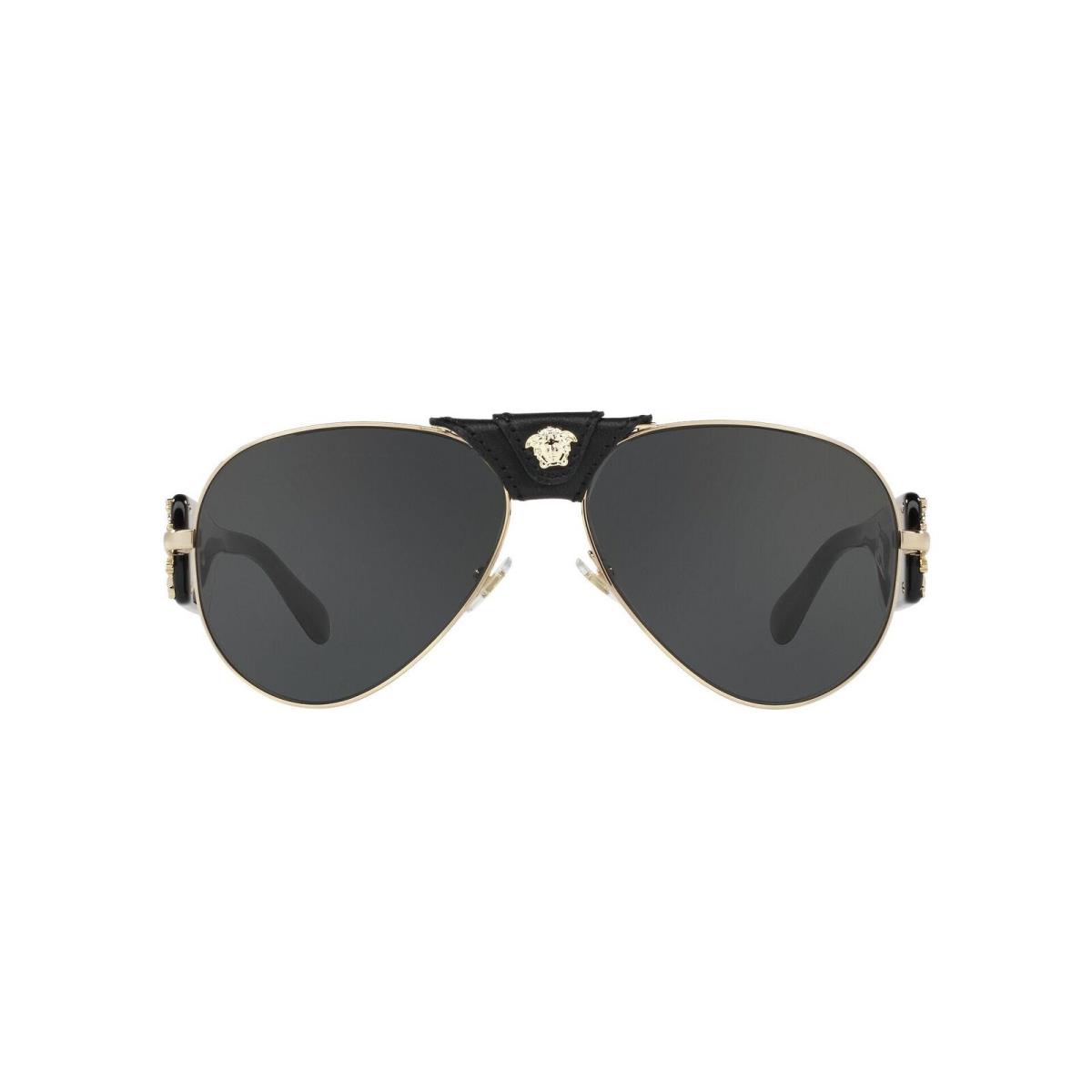 Versace 2150Q Sunglasses 100287 Gold