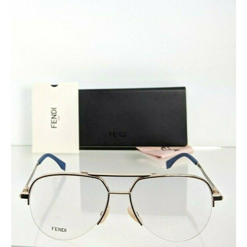 Fendi Eyeglasses FF M0036 J5G 55mm Frame Gold 0036