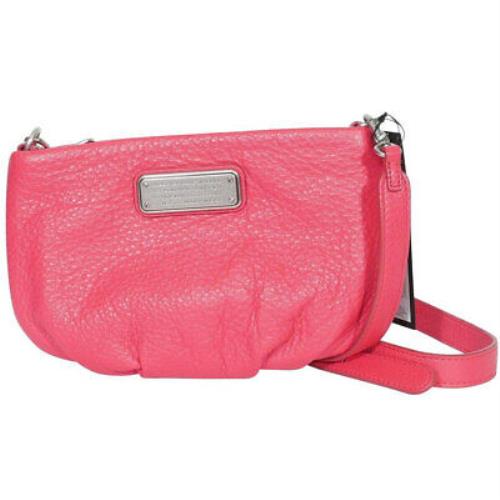 Marc Jacobs Rose Pink Pebbled Leather Q Percy Crossbody Bag M0007433