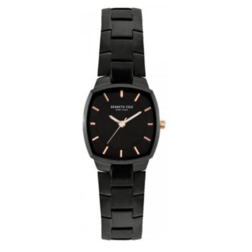 Kenneth Cole Classic Black Dial Band Analog Display KC50893004 Women`s Watch