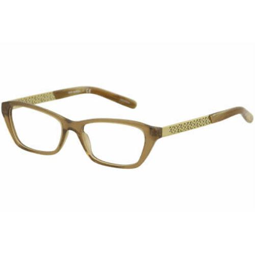 Tory Burch Eyeglasses TY2058 TY/2058 1517 Light Brown/gold Optical Frame 51mm