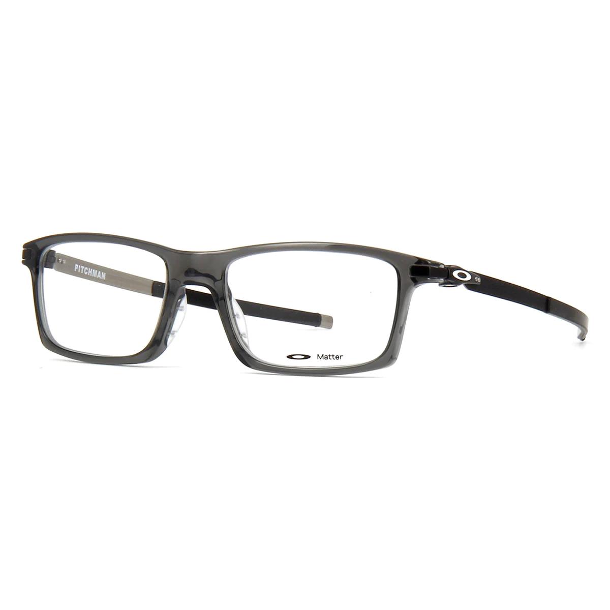 Oakley Eyeglasses Pitchman OX8050-0655 Grey Smoke Frames 55MM Rx-able