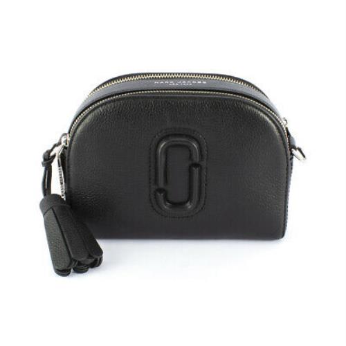 Marc Jacobs Black Leather Shutter Crossbody Bag - M0009474-001