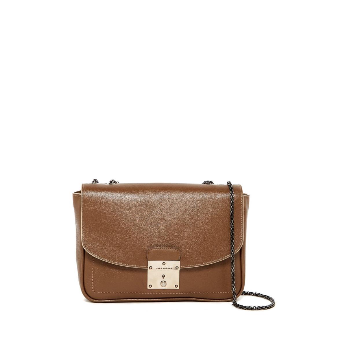 Marc Jacobs Truffle with Antique Nickel Mini Polly Leather Shoulder Bag