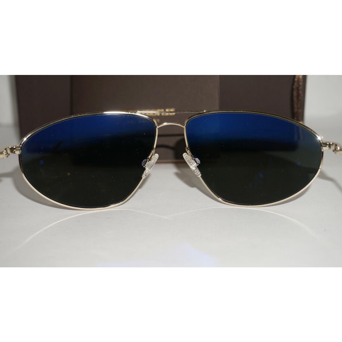 Oliver Peoples sunglasses  - Kallen Gold Frame, Green Polarized Lens 8