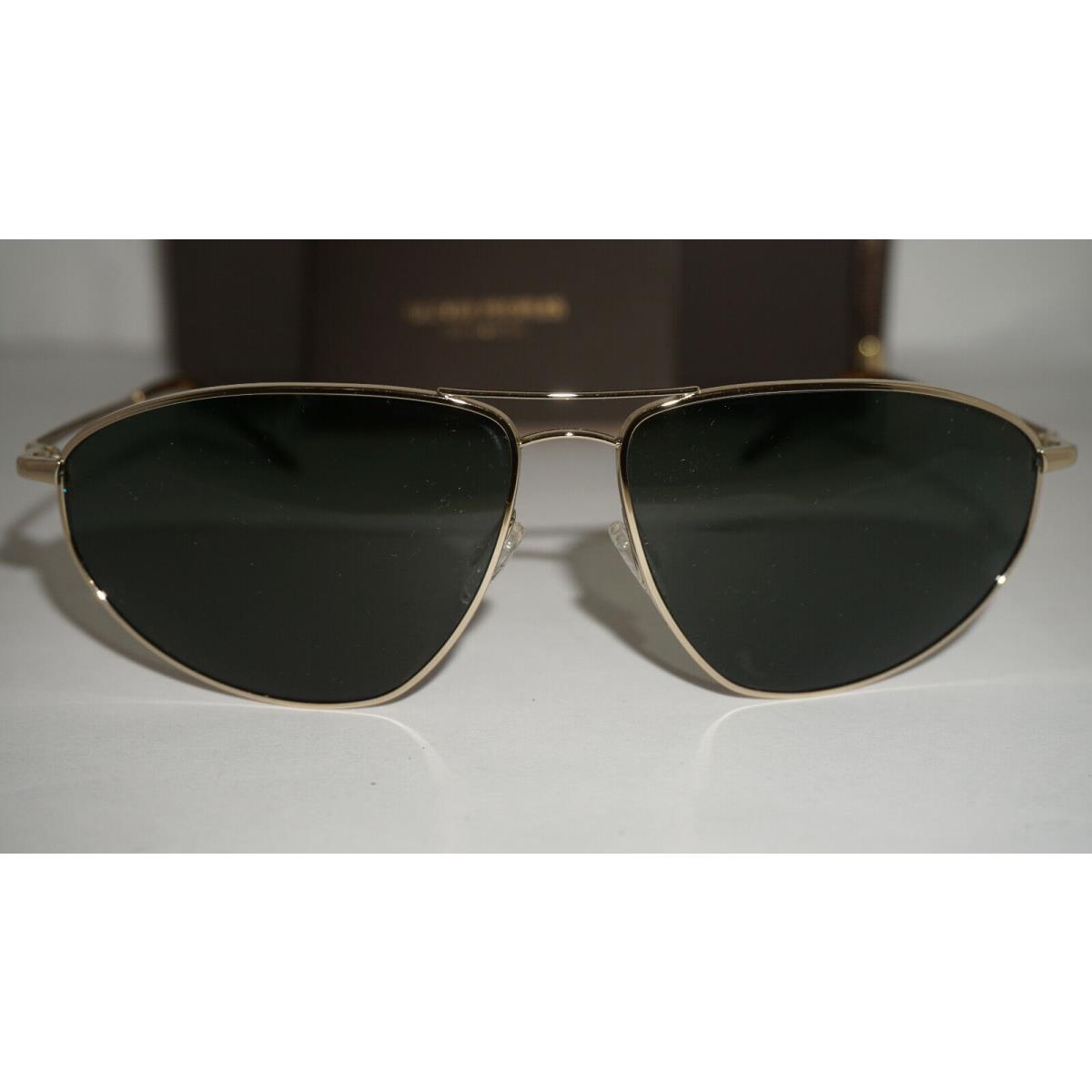 Oliver Peoples sunglasses  - Kallen Gold Frame, Green Polarized Lens 1