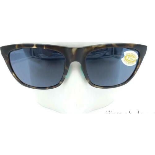 Costa Del Mar Cheeca Matte Shadow Tortoise Gray Sunglasses 06S9005-90050357 - Frame: Brown, Lens: Gray