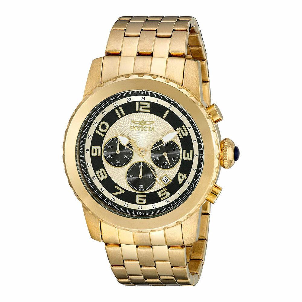 Invicta Specialty Gold Chronograph Men`s Watch 19463