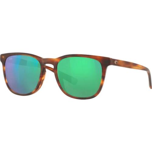 Costa Del Mar Sul 191 Ogmglp Sullivan Sunglasses Matte Tortoise Green Mirror